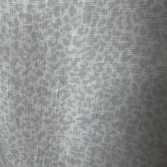 Athleta Cabo Linen Jogger Pants Beige Leopard Print Drawstring‎ Beach Size 8 - Picture 7 of 13